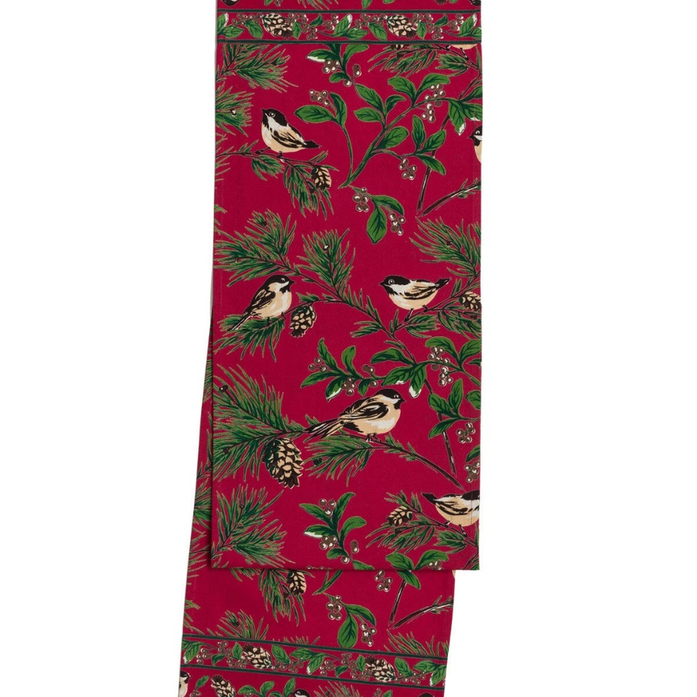 April Cornell Table Runner Chickadee